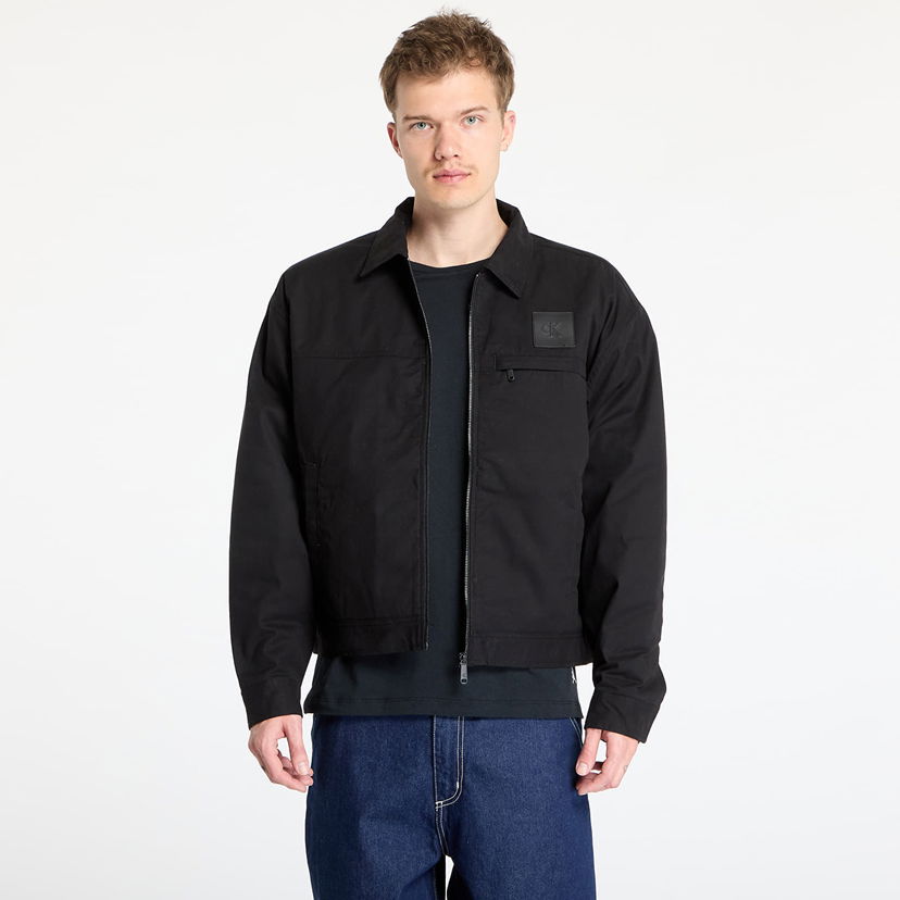 Jakke CALVIN KLEIN Calvin Klein Jeans Zip Jacket Sort | J30J326713 BEH