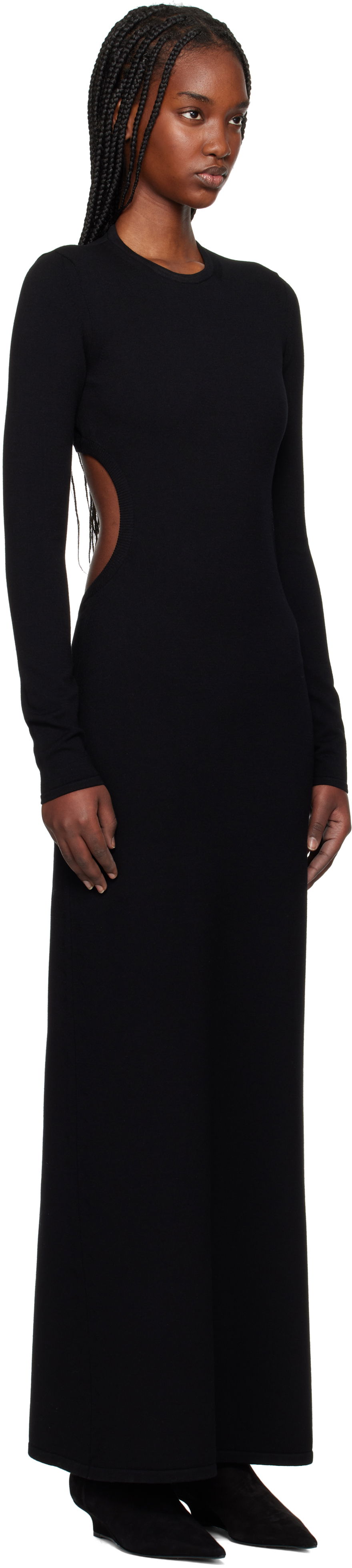 Kjole Max Mara Max Mara Fumana Maxi Dress Sort | 2516321013600, 1