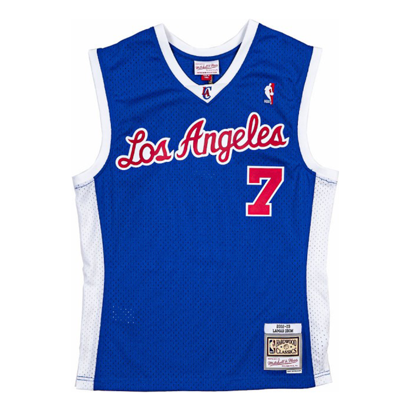 Jersey Mitchell & Ness Los Angeles Clippers Lamar Odom Swingman Jersey Blå | SMJYGS20037-LACROYA02LOM