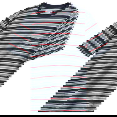 T-shirt Pop Trading Company Pop Trading Company Striped Pocket T-Shirt, Size Large Flerfarvet | POPSS25-02-007, 1