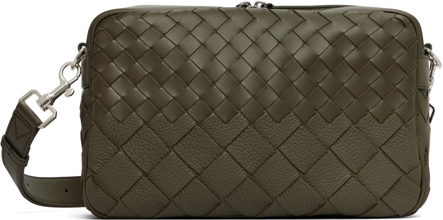 Skuldertaske Bottega Veneta Bottega Veneta Intrecciato Camera Bag Grøn | 755925V5RL13227, 0