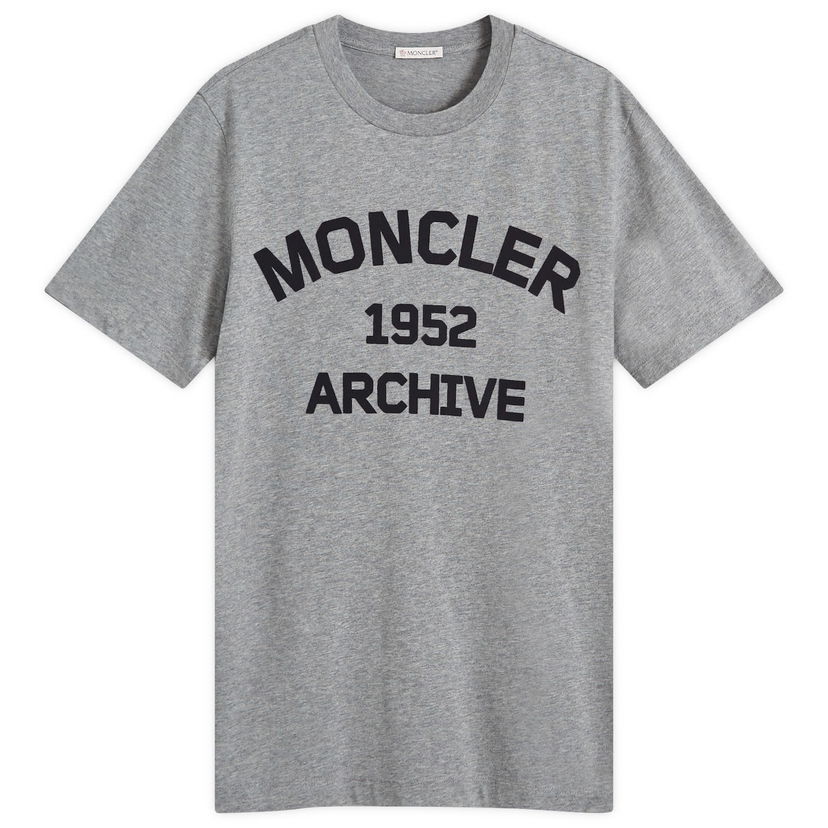 T-shirt Moncler 1952 Archive T-Shirt Grå | 8C000-89AKK-01-985