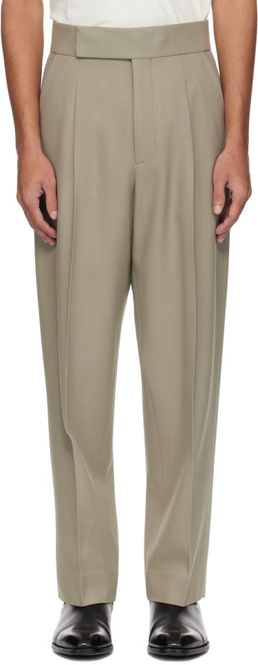 Bukser Fear of God Fear of God Single Pleat Eternal Trousers Beige | FGE240-401GRB, 0