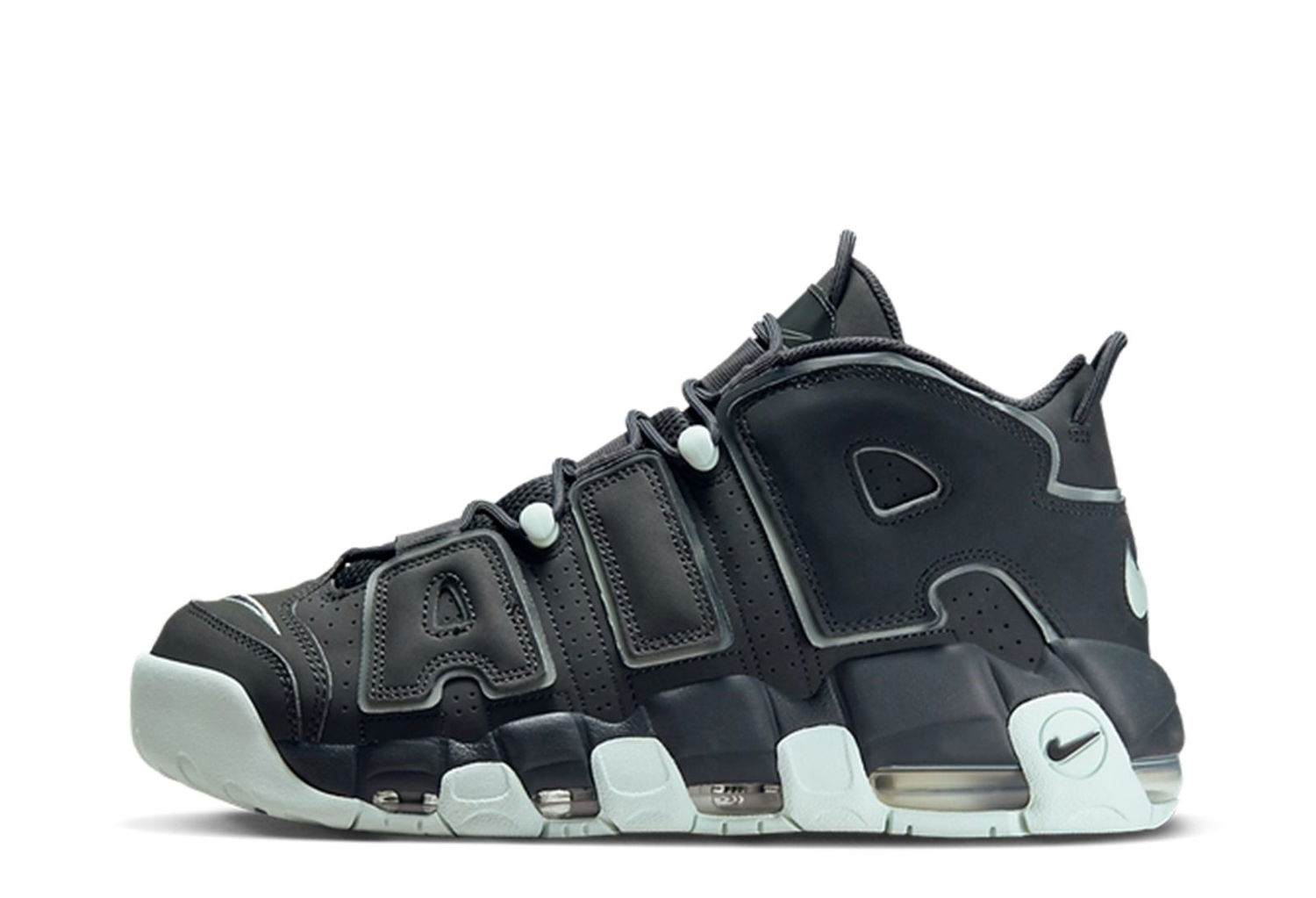 Sneakers og sko Nike Air More Uptempo 96 Dark Smoke Grey Sort | FJ4181-001, 0
