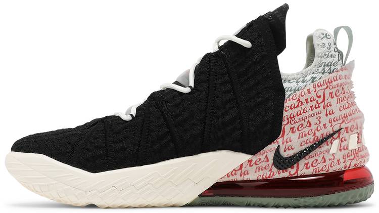 Sneakers og sko Nike Diana Taurasi x LeBron 18 "La Cabra" Sort | CQ9283 008, 0