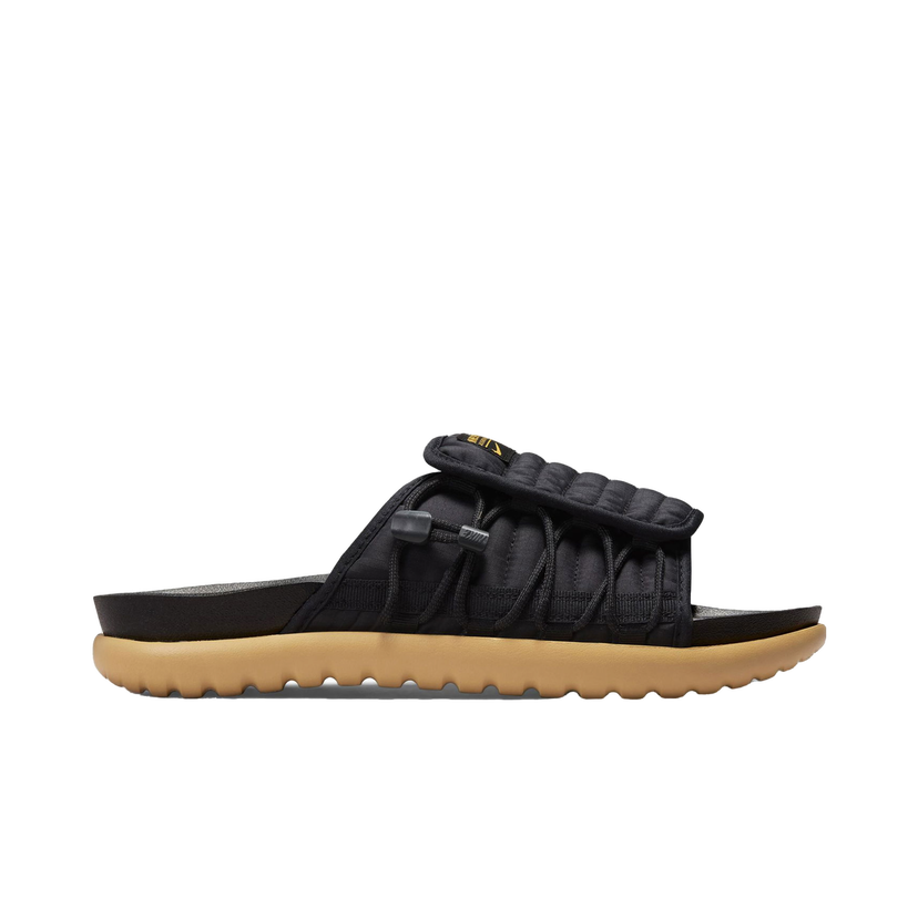 Sneakers og sko Nike Asuna 2 Slide Black Sanded Gold Sort | DC1457-004/DJ3388-004