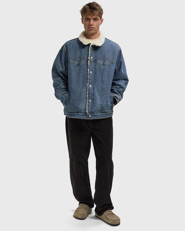 Jakke Levi's Sherpa Trucker Jacket Blå | 002WX-0001, 2