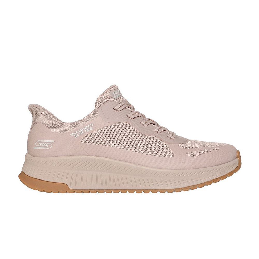 Sneakers og sko Skechers Bobs Squad 4 Slip-Ins Lyserød | 117624-NAT, 0