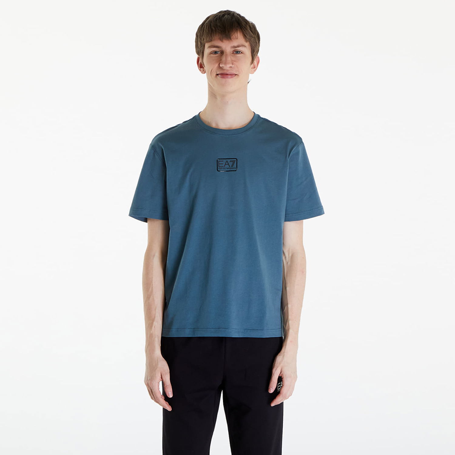 T-shirt Emporio Armani EA7 T-Shirt Stargazer Blå | 3DPT05PJ02Z1821, 0
