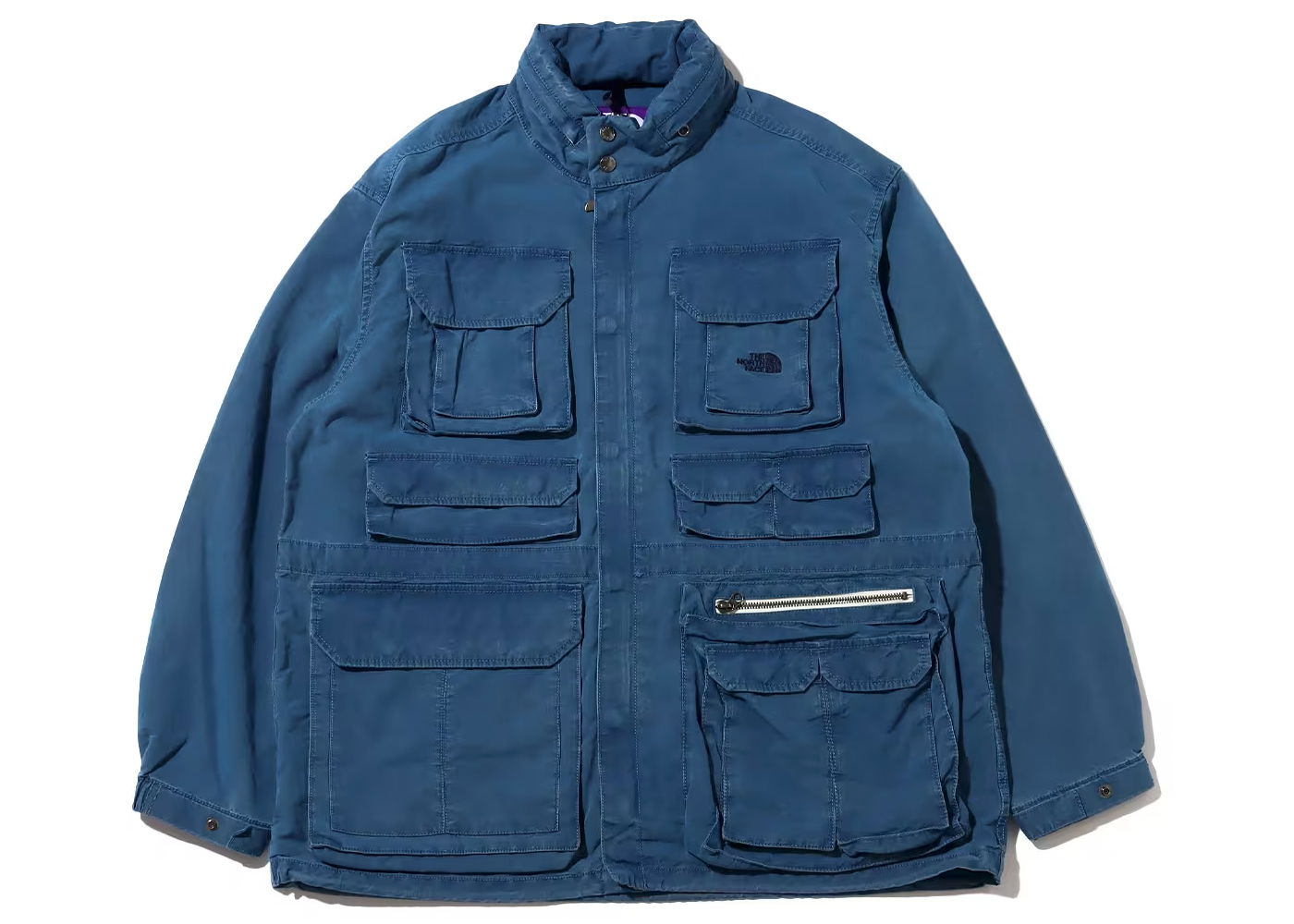 Jakke The North Face Purple Label Indigo Field Jacket Indigo Bleach Blå | NP2312N-IB, 0