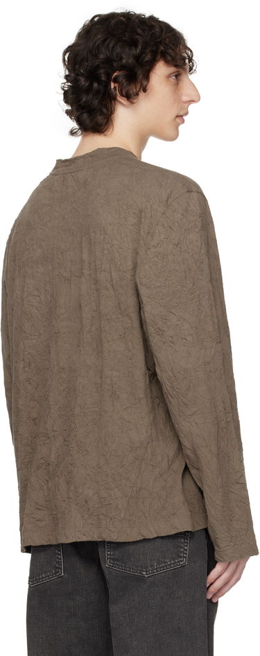 T-shirt OUR LEGACY Our Legacy Big Longsleeve T-Shirt Brun | M2256BOC, 2