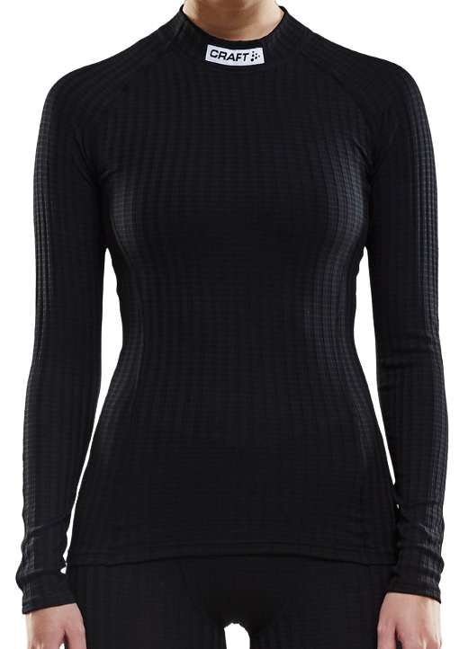 T-shirt Craft Ribbed Long Sleeve Base Layer Top Sort | 1906254-9999