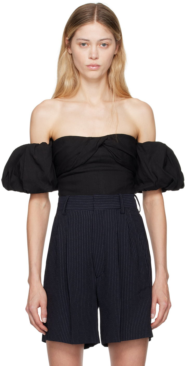 Tøj ISABEL MARANT Black Daniela Camisole Sort | HT0507FA-B1F04I