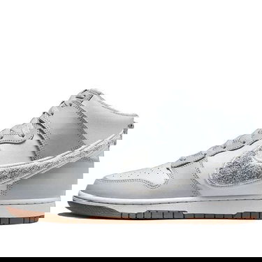 Sneakers og sko Nike Dunk High University Chenille Swoosh "Light Smoke Grey" Grå | DR8805-003, 0