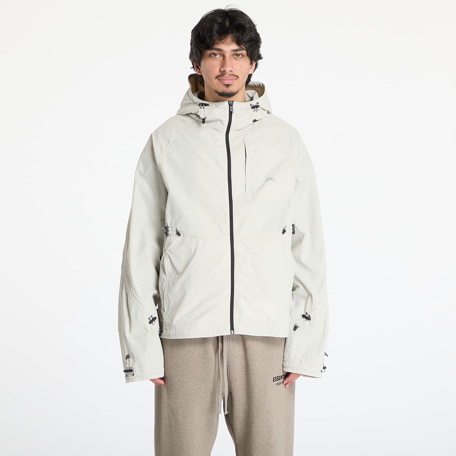 Vindjakke A-COLD-WALL* A-COLD-WALL* Balfron Windbreaker Hvid | ACWMO280 Beige, 0