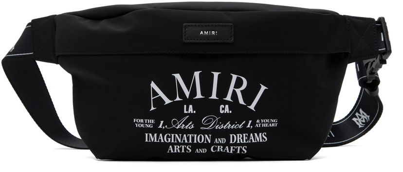 Taljetaske AMIRI AMIRI 'Arts District' Bumbag Pouch Sort | AMBGSO1010