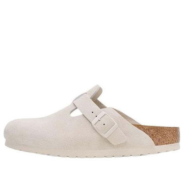 Sneakers og sko Birkenstock Boston Soft Footbed Narrow Fit Sandals Beige | 1027693, 0