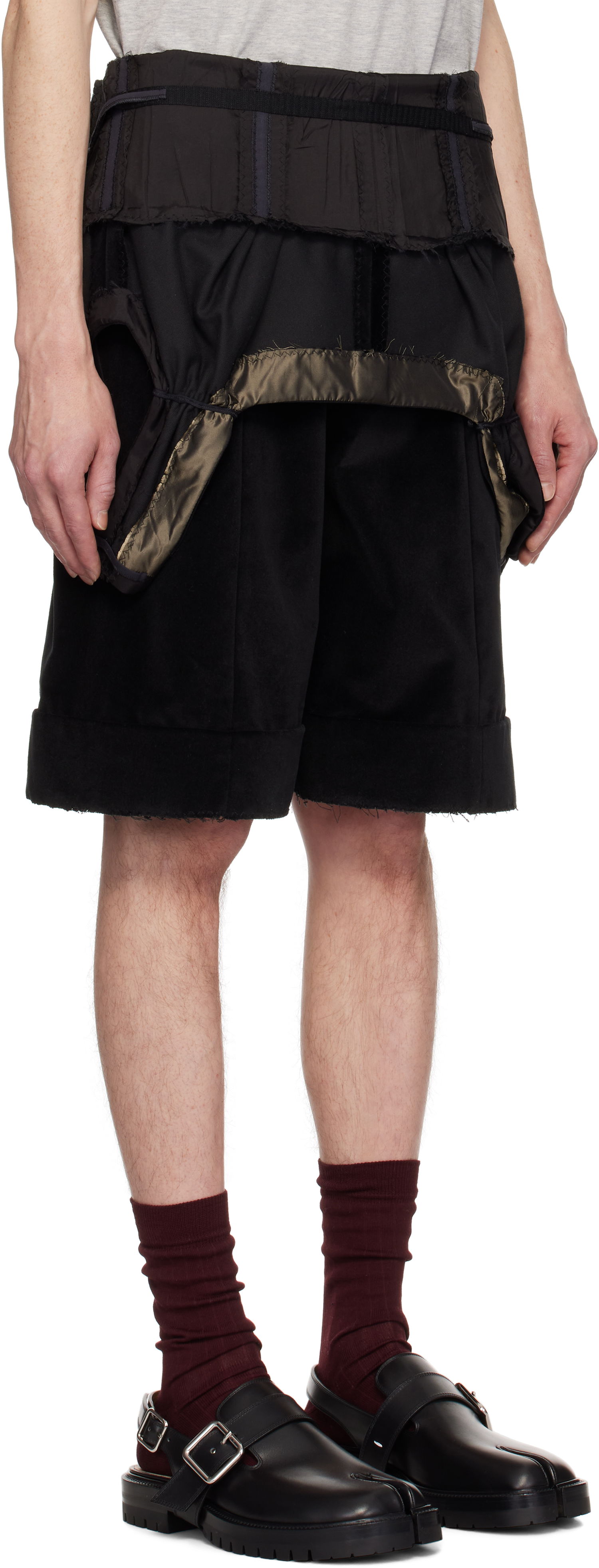 Shorts Maison Margiela Maison Margiela Multi-Wear Layered Shorts Sort | S51MU0071 S53367, 1
