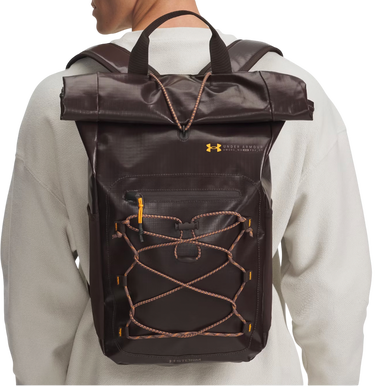 Rygsæk Under Armour Summit SM Roll-Top Water-Resistant Backpack Brun | 1382311-246, 4
