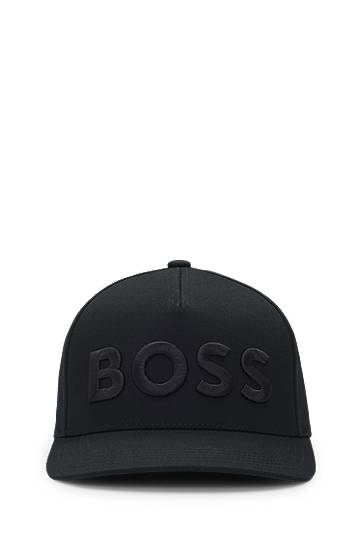 Kasket BOSS BOSS Twill Cap with Embroidered Logo Sort | 50536482
