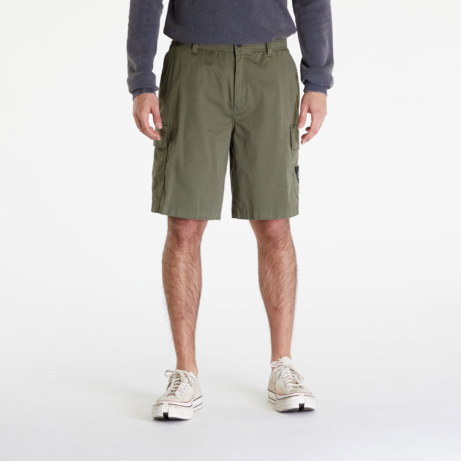 Shorts CALVIN KLEIN Cargo Shorts Dusty Olive Grøn | J30J325140 LDY, 0