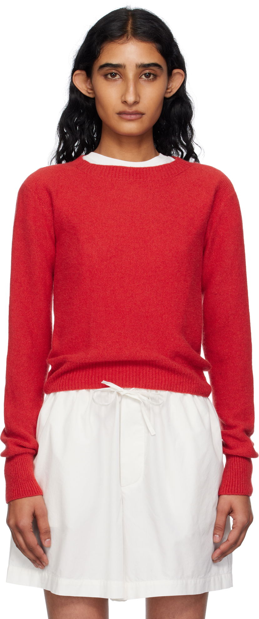 Sweater Baserange Baserange Tier Sweater Rød | PUTS-RC-AU25