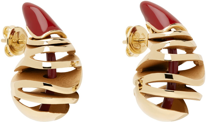 Øreringe Bottega Veneta Drop Earrings Metalisk | 795592 VAHU4, 1