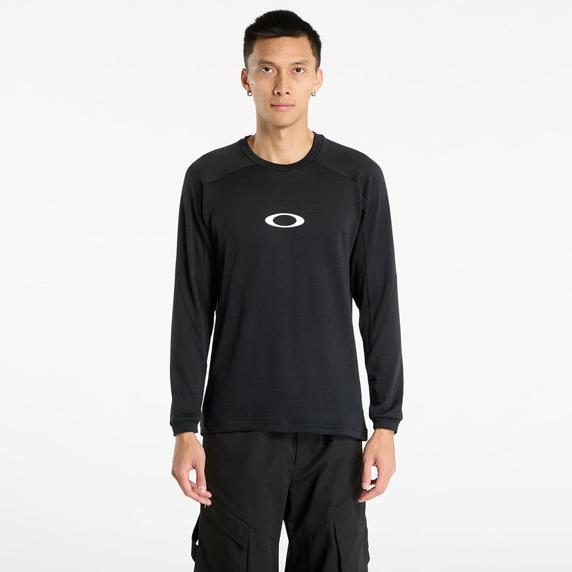 Sweatshirt OAKLEY Men's Enhance Light Grid Long Sleeve Crew Sweatshirt Sort | FOA408123-02E