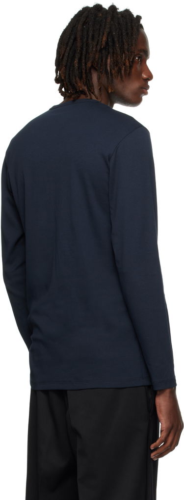 T-shirts og tank tops Tom Ford TOM FORD Cotton Henley Mørkeblå | T4M151040, 2