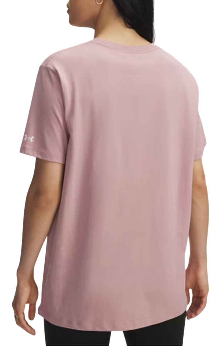 T-shirt Under Armour Under Armour Rival OS Campus T-Shirt Lyserød | 6007883-673, 1