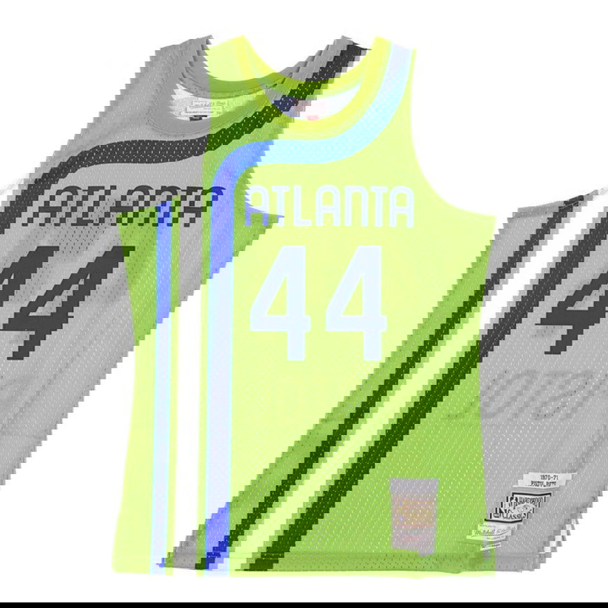 Tanktop Mitchell & Ness Atlanta Hawks 1970-71 Pete Maravich Swingman Jersey Grøn | SMJYSB19028-AHAGNLT70PMA, 0