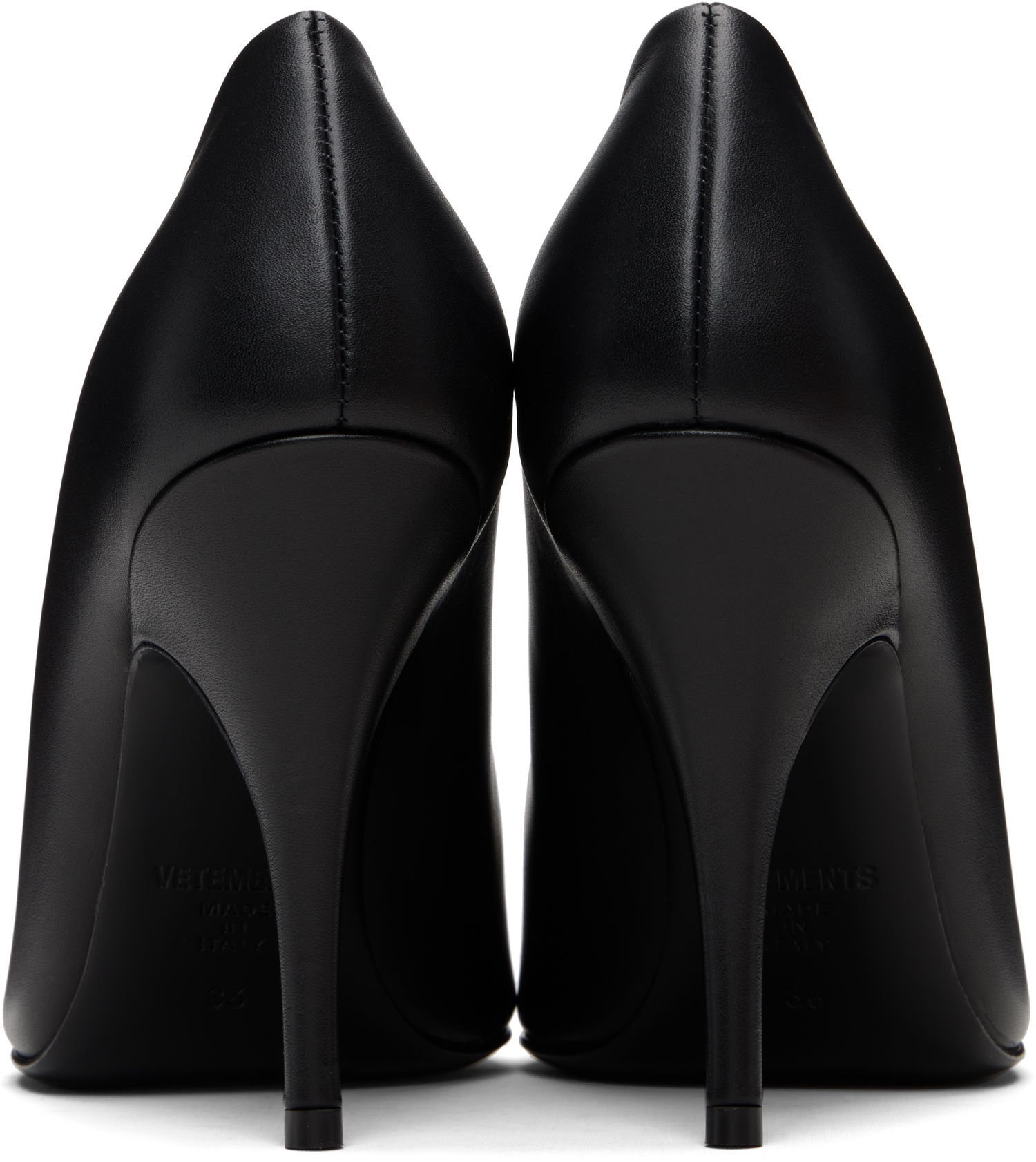 Skopleje VETEMENTS Vetements Sharp Pumps Sort | WH76HE500B, 1