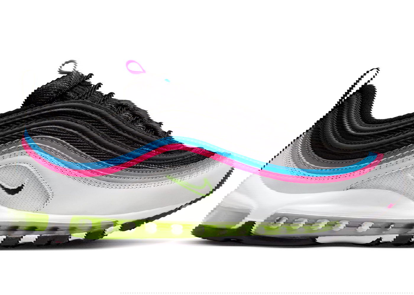 Sneakers og sko Nike Air Max 97 Neon Black White Sort | DZ4392-001, 0