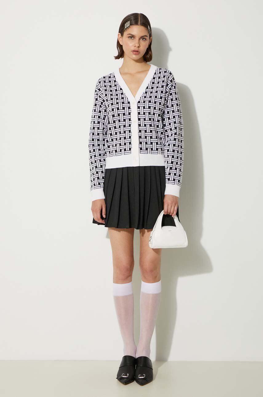 Sweater KENZO Weave Cardigan Hvid | FE62CA4723CA.02, 0