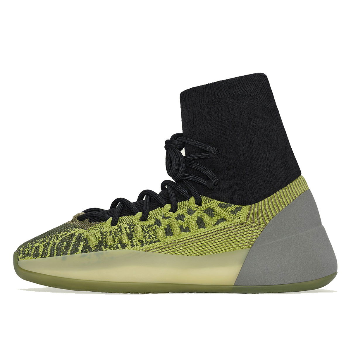 Sneakers og sko adidas Yeezy Yeezy BSKTBL Knit "Energy Glow" Gul | HR0811, 1