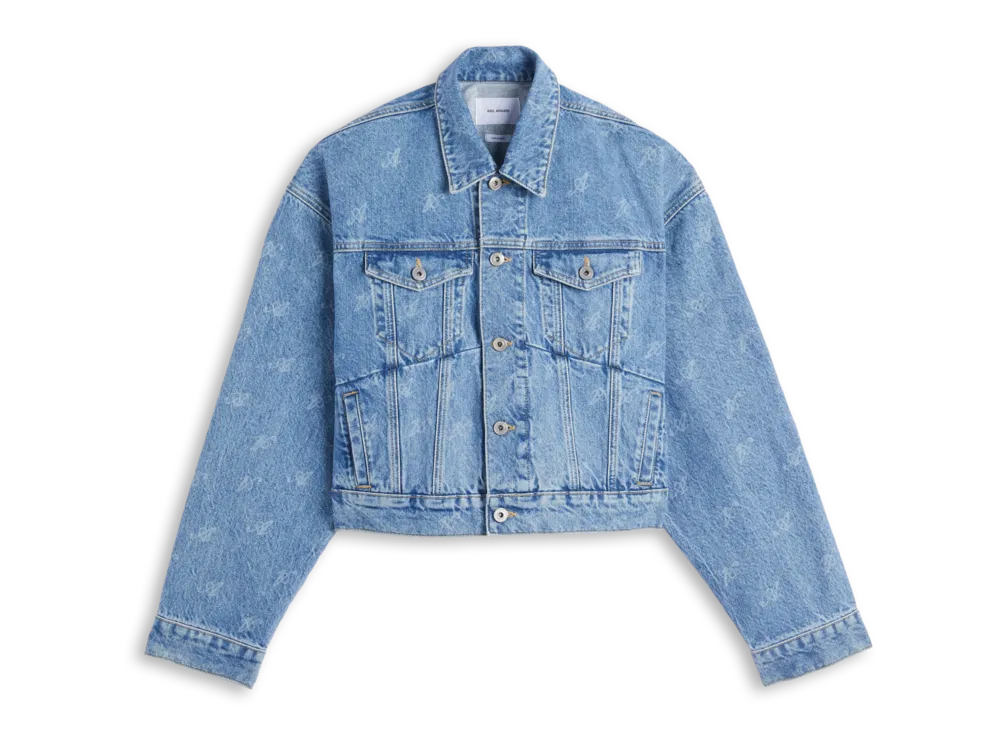 Jakke AXEL ARIGATO Signature Rome Denim Jacket Blå | A1557001, 0