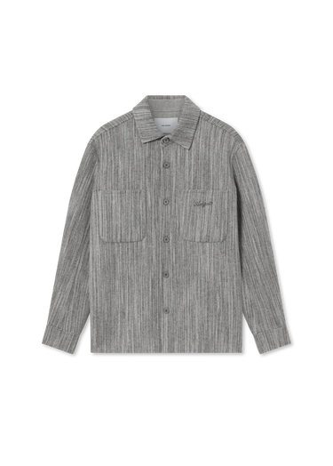 Skjorte AXEL ARIGATO Aidan Striped Button-Down Shirt Grå | A3308001, 0