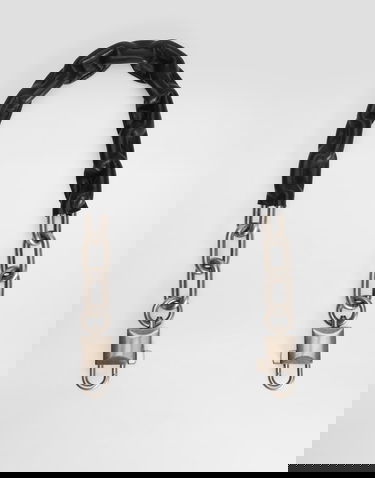 Rygsække og tasker Dolce & Gabbana Leather Wrapped Chain Bag Strap Sort | BI3429AW1188Z882, 3