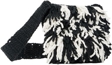 Skuldertaske ADER ERROR Fringed Crochet Shoulder Bag Flerfarvet | BMADSSBA0302BK, 4