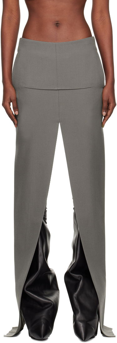 Nederdel Rick Owens Concordians Sliced Maxi Skirt Grå | RO02E4387 WD, 0