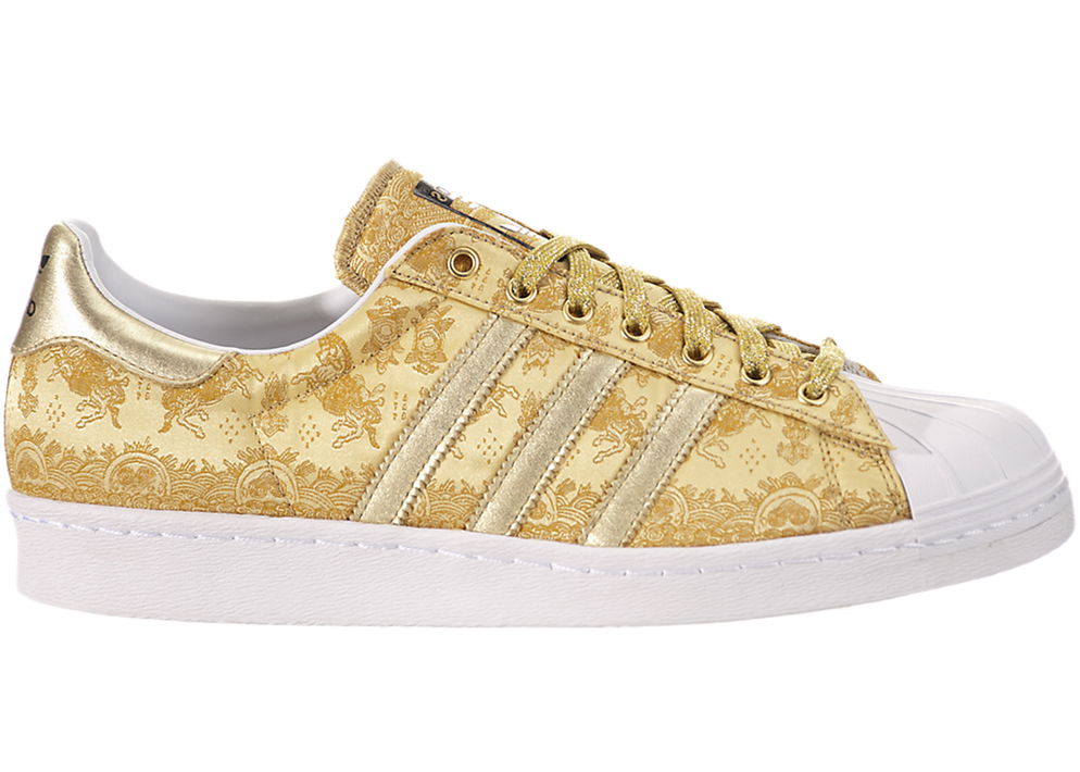Sneakers og sko adidas Originals Superstar 80s CNY Year of the Horse Metalisk | D65867, 0