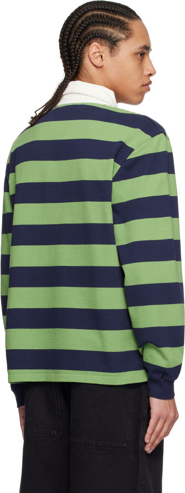 Polo skjorte Palmes Striped Rugby Polo Grøn | P15-0028-638, 2