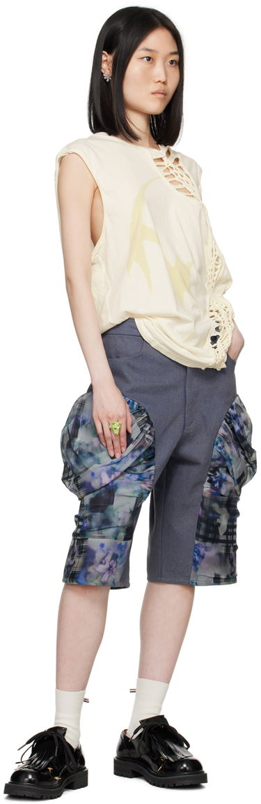 Shorts Collina Strada Collina Strada Giva Denim Shorts Blå | XX6032, 3