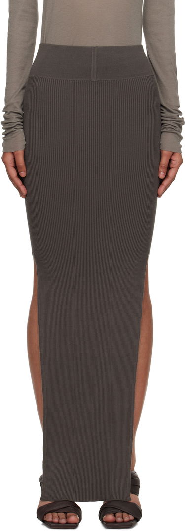 Nederdel Rick Owens Rick Owens Concordians Sacriskirt Midi Skirt Grå | RP02E4619 RIBVI, 0