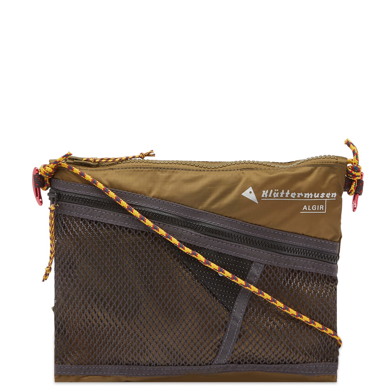Skuldertaske Klättermusen Algir Accessory Bag Brun | 41426U01-510, 0