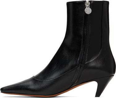Skopleje Stella McCartney Stella McCartney Stella Spur Kitten Heel Boots Sort | 810562W0U70, 2