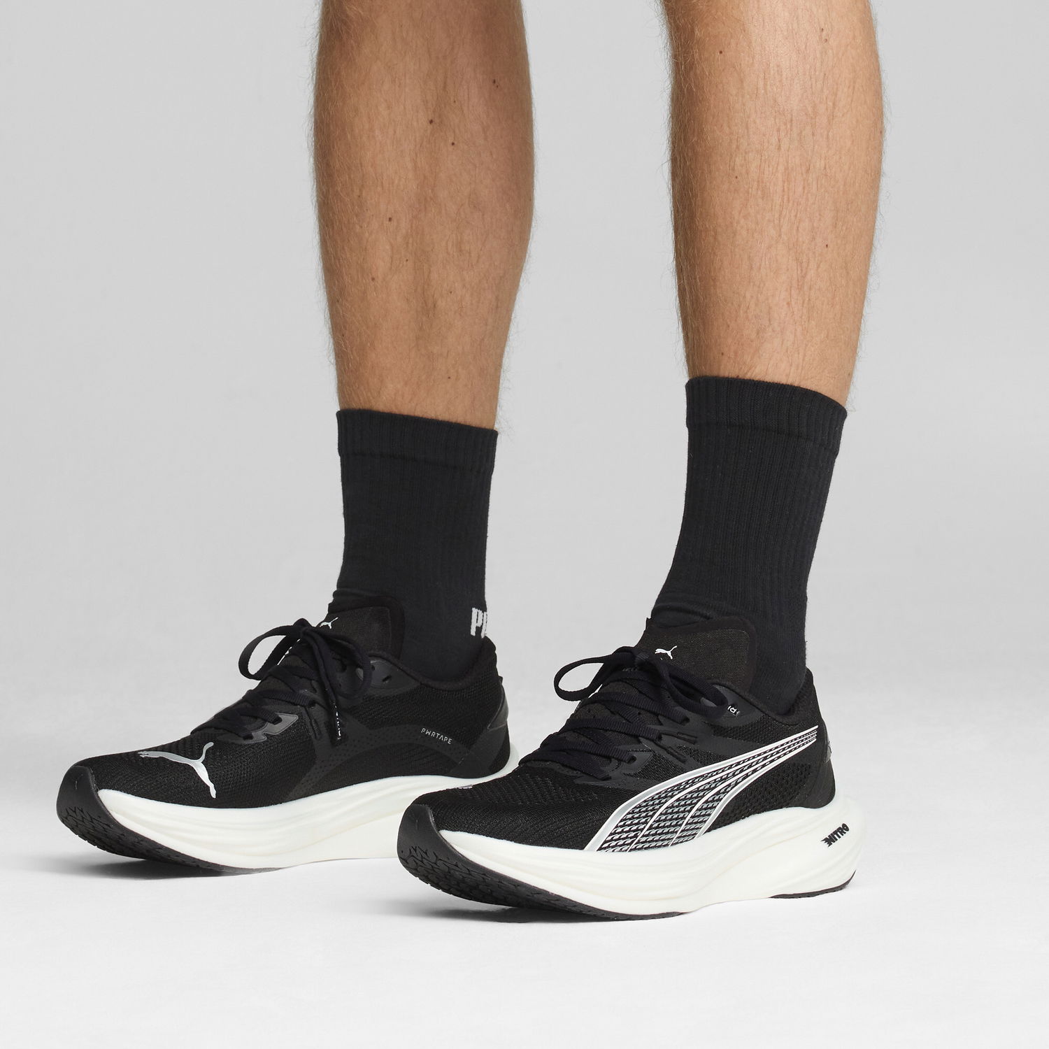 Sneakers og sko Puma Deviate NITRO™ 3 Sort | 309707_01, 1