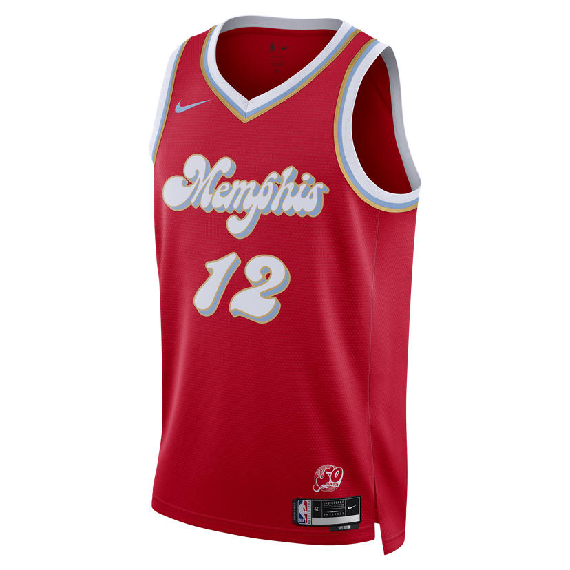 Jersey Nike Dri-FIT NBA Swingman Ja Morant Memphis Grizzlies City Edition 2024/25 Rød | FQ4347-658