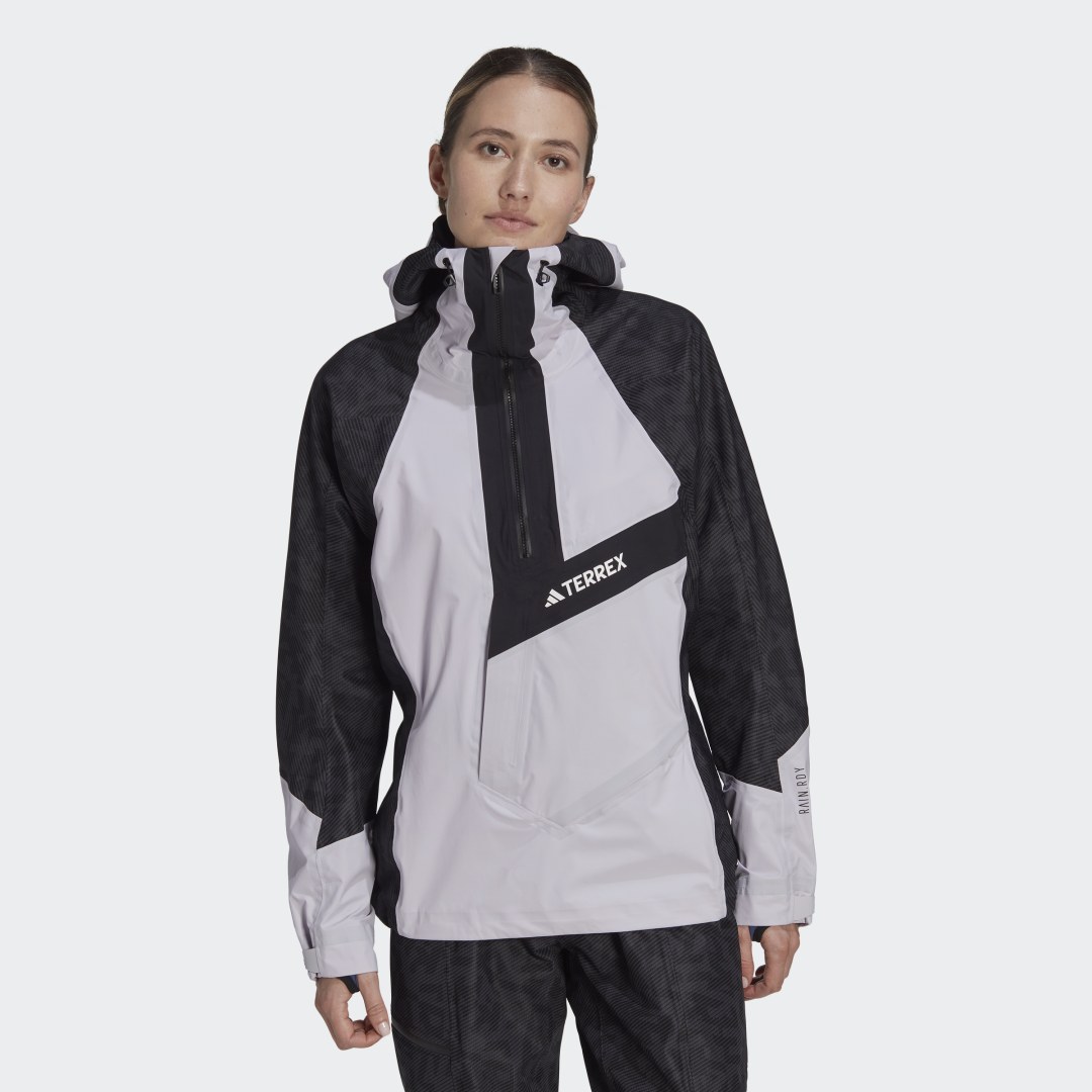 Vindjakke adidas Performance Windbreaker Terrex Techrock Sort | HU1834, 0