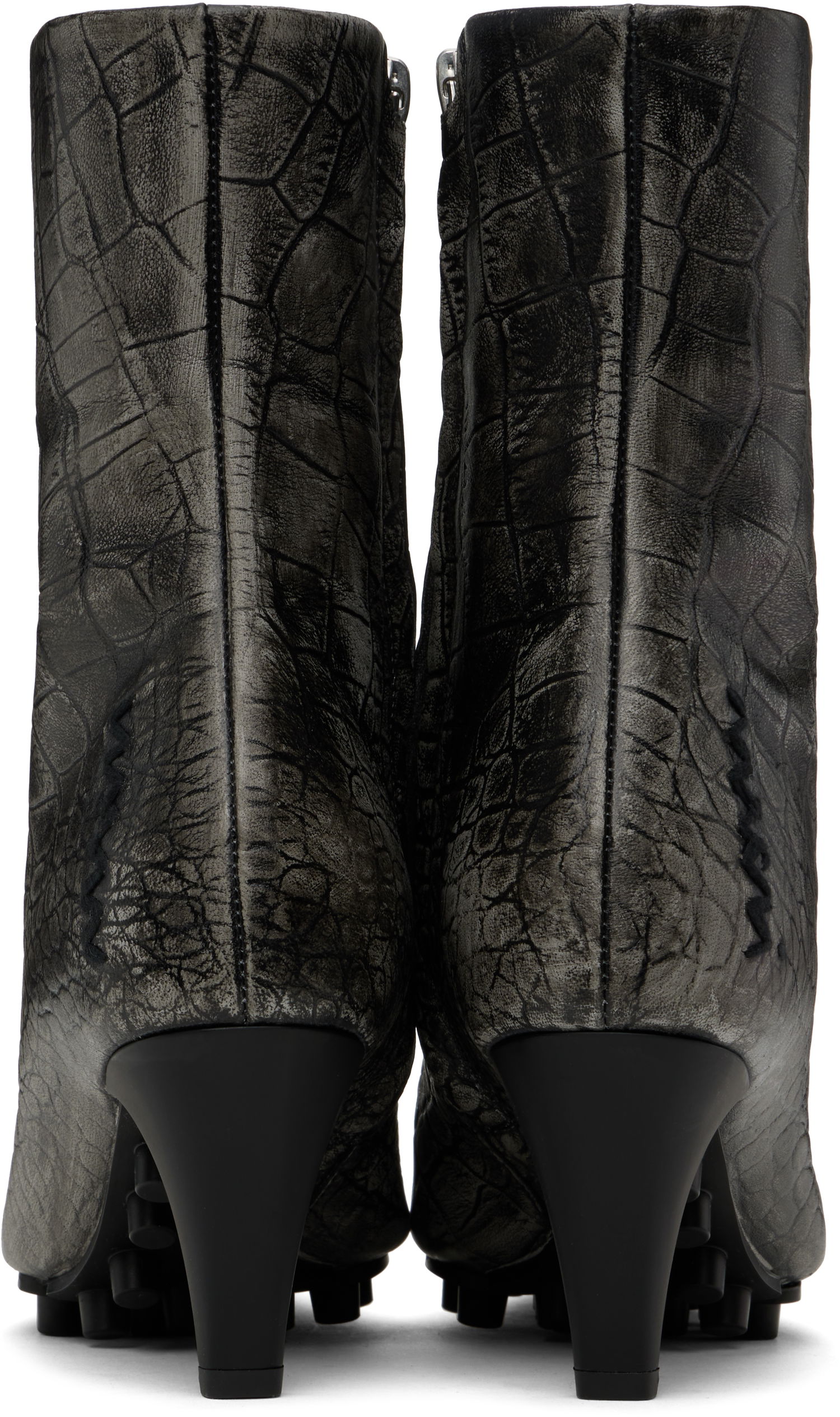 Sneakers og sko Marni Marni Spike Ankle Boots Grå | TCMS011206 P8032, 1